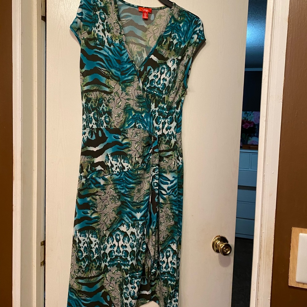 Ladies leopard print dress